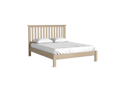 Modern Country Bed Frame - Oak - Multiple Sizes
