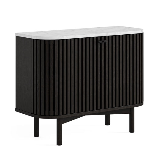 Soho Sideboard - Black w/ Marble Top - Multiple Sizes