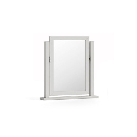 Burgundy Vanity Mirror - Grey