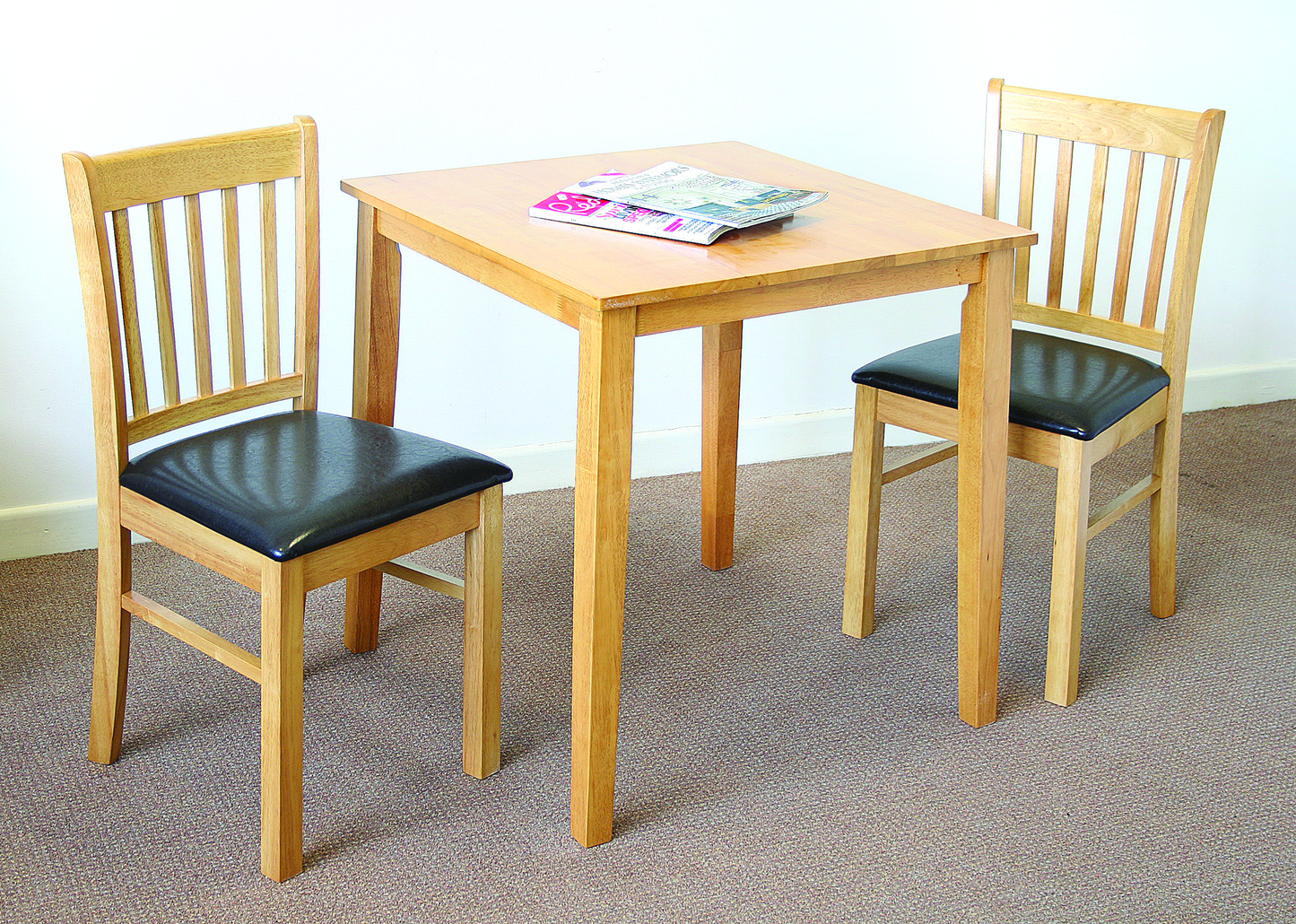 Galina 2' Dining Set - Oak