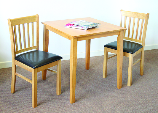 Galina 2' Dining Set - Oak
