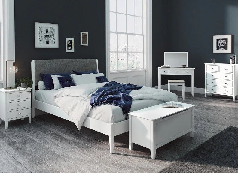 Hampstead Bedside Locker - White