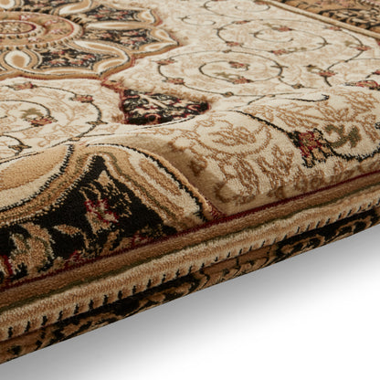 Heritage Rug - Black/Cream