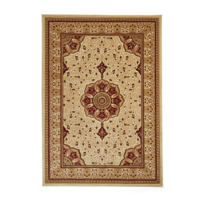 Heritage Rug - Cream/Red
