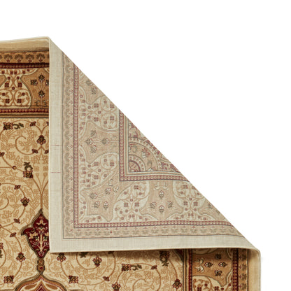 Heritage Rug - Cream/Red