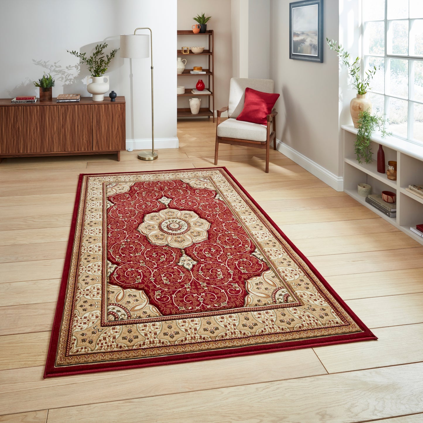 Heritage Rug - Red