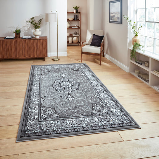 Heritage Rug - Silver