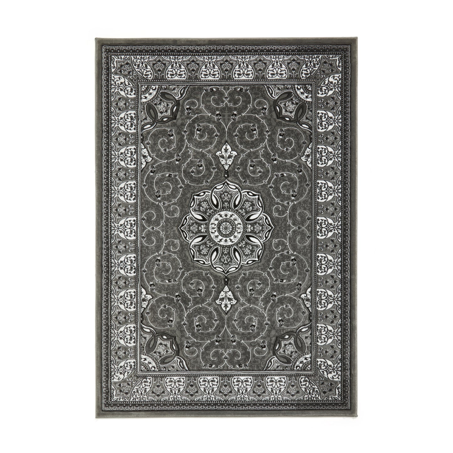 Heritage Rug - Silver