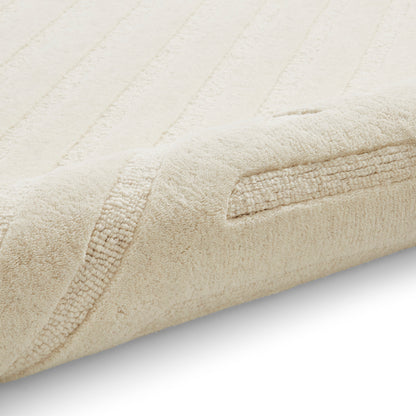 Hudson Bay Rug - Linear Pattern Cream