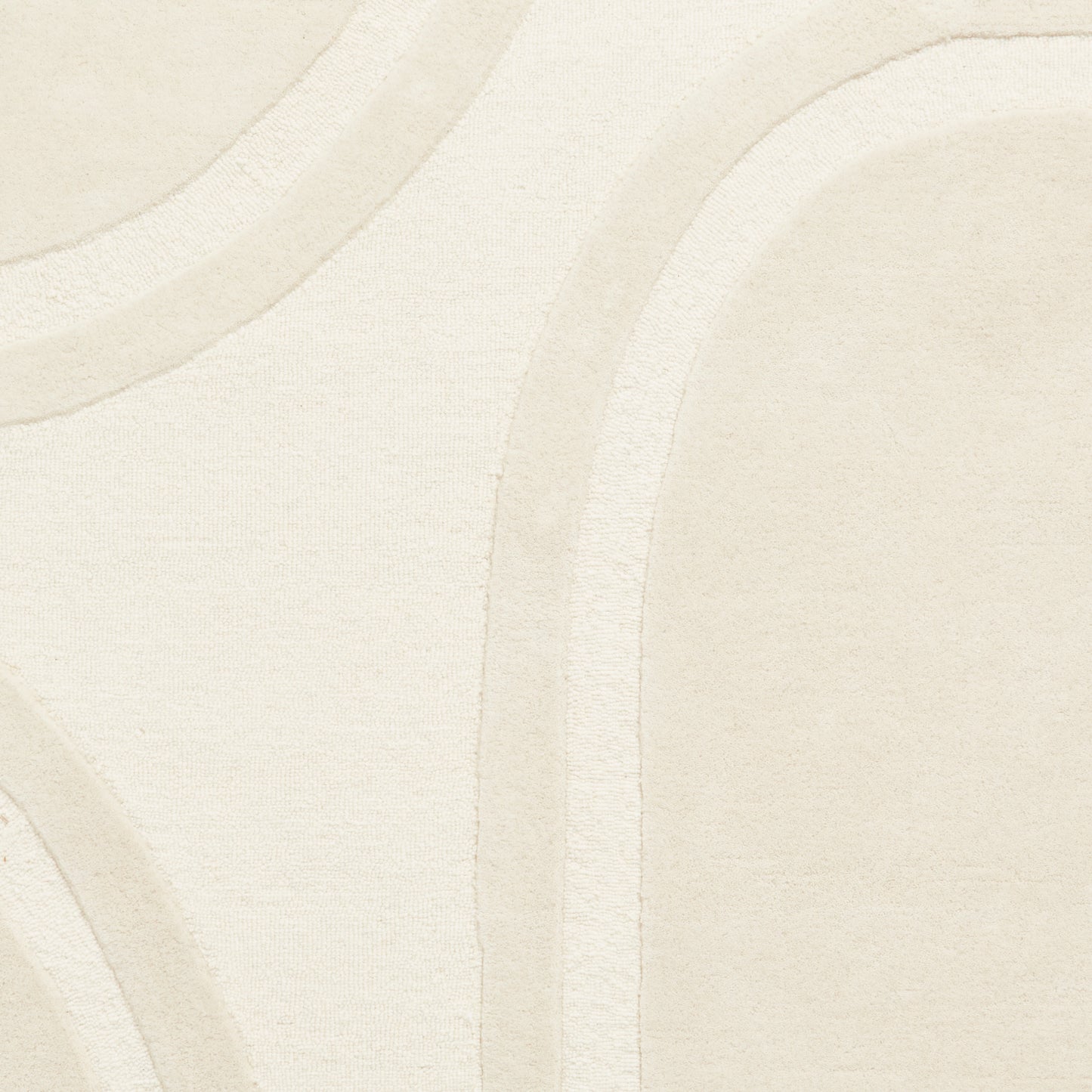 Hudson Bay Rug - Circular Pattern Cream