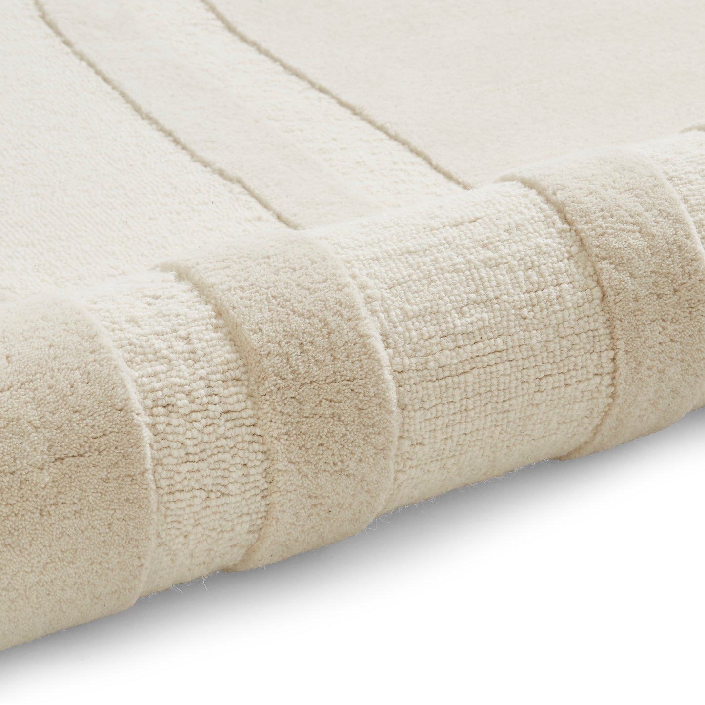 Hudson Bay Rug - Circular Pattern Cream