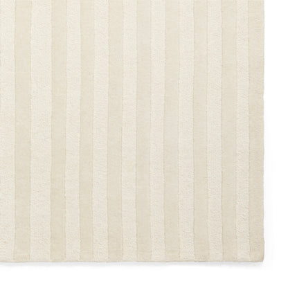 Hudson Bay Rug - Arched Stripe Pattern Cream