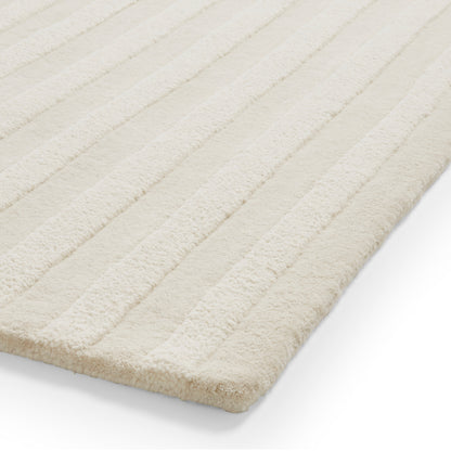 Hudson Bay Rug - Arched Stripe Pattern Cream