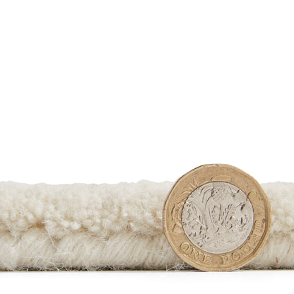 Hudson Bay Rug - Arched Stripe Pattern Cream