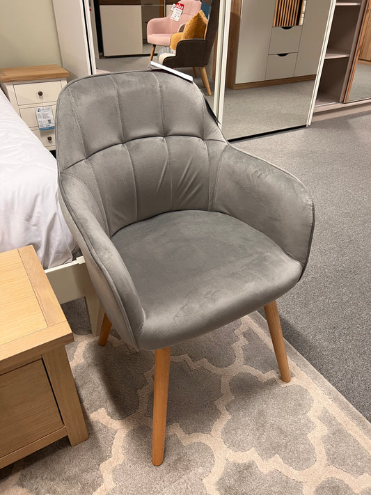 Velvet Accent Chair