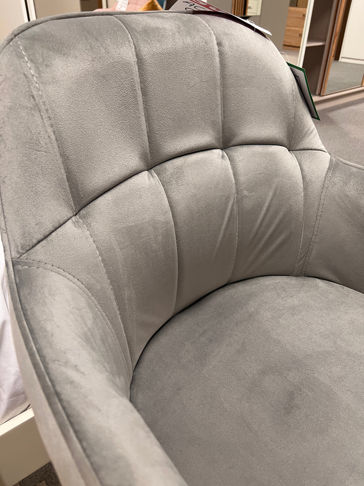 Velvet Accent Chair