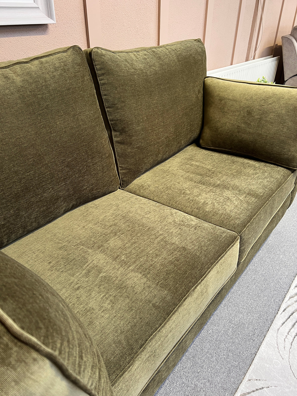 Scott 3 Seater - Olive Green - Irish Made