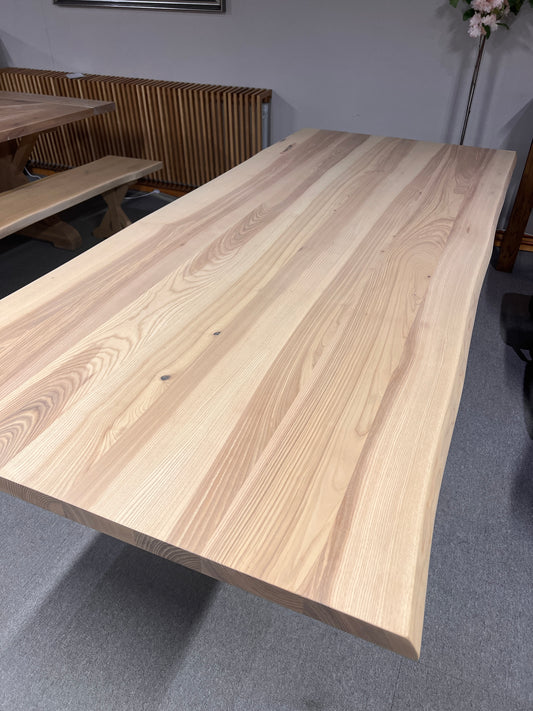 Bespoke Live-Edge Ash Dining Table
