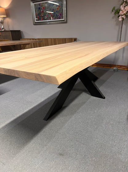 Bespoke Live-Edge Ash Dining Table