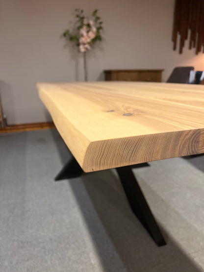 Bespoke Live-Edge Ash Dining Table