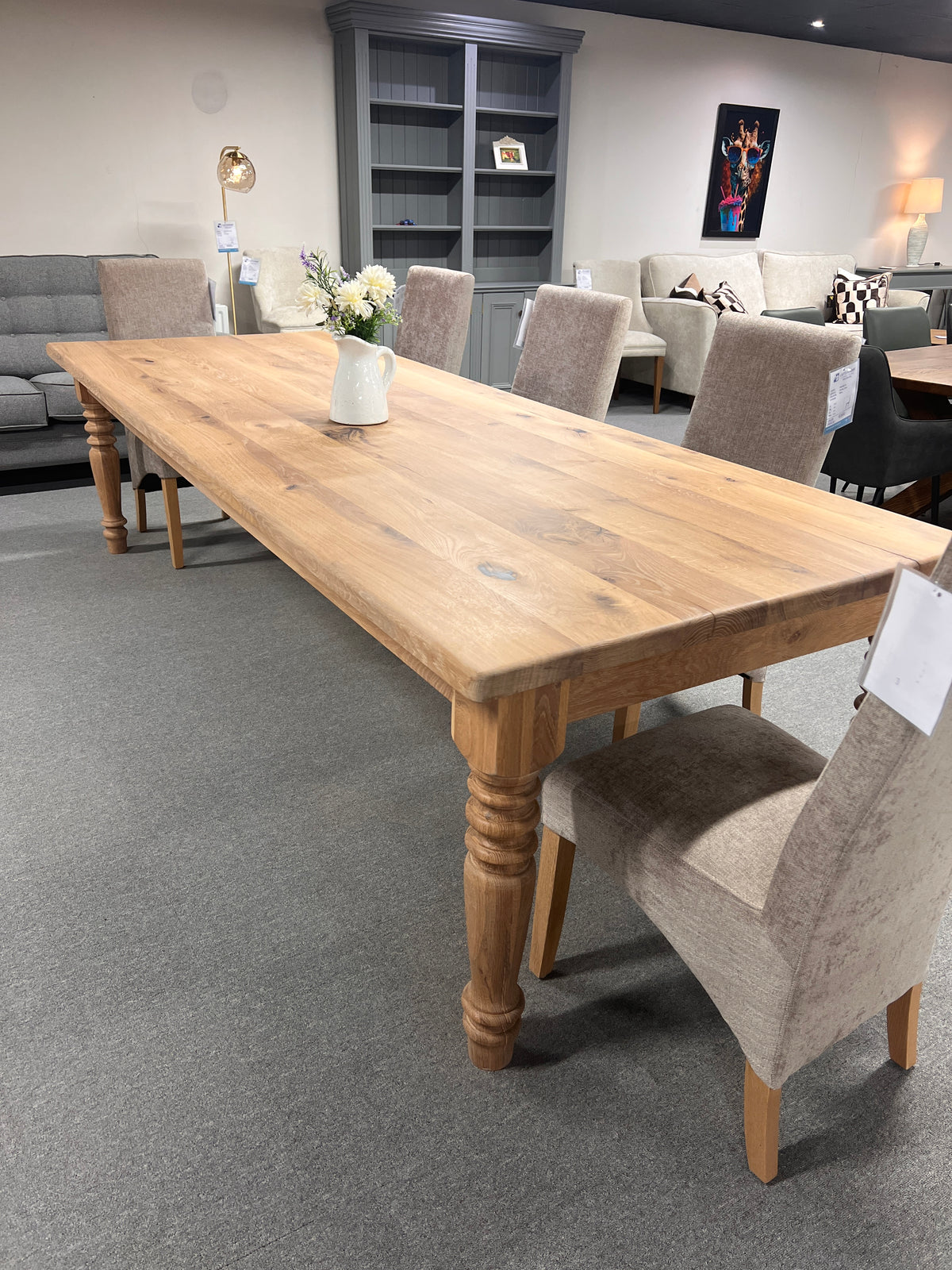 Bespoke Country Life Dining Table