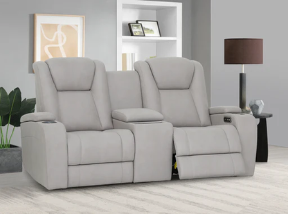 Jesse 2 Seater w/ Console - Pearl AC
