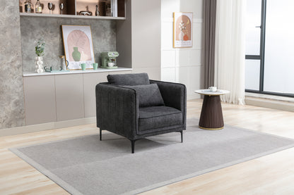 Landon 1 Seater - Dark Grey