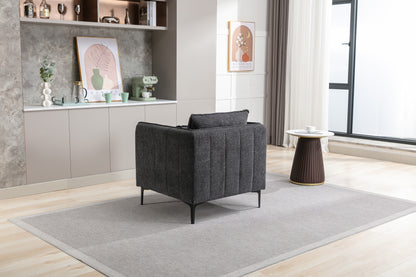 Landon 1 Seater - Dark Grey