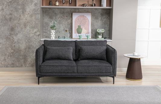 Landon 2 Seater - Dark Grey