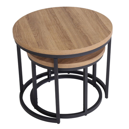 Munich Nest of Tables - Oak