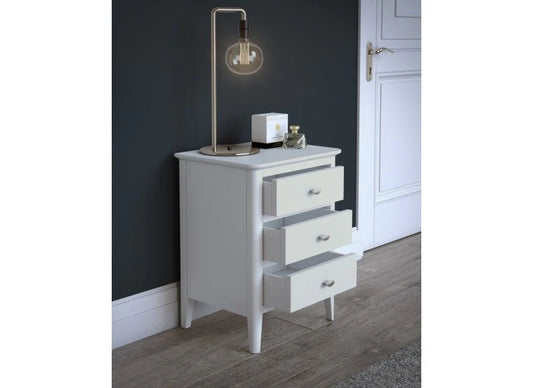 Hampstead Bedside Locker - White