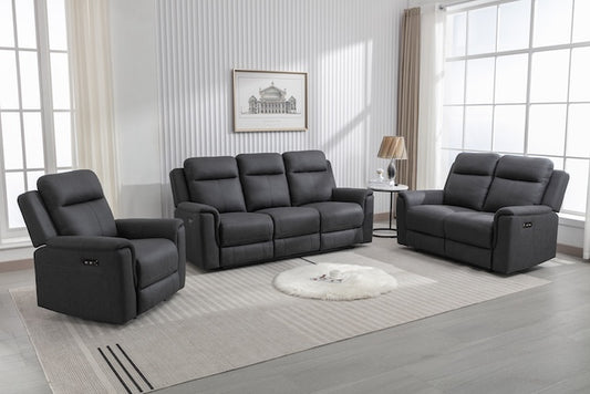 Orwell 3 Seater - Battersea Gunmetal AC