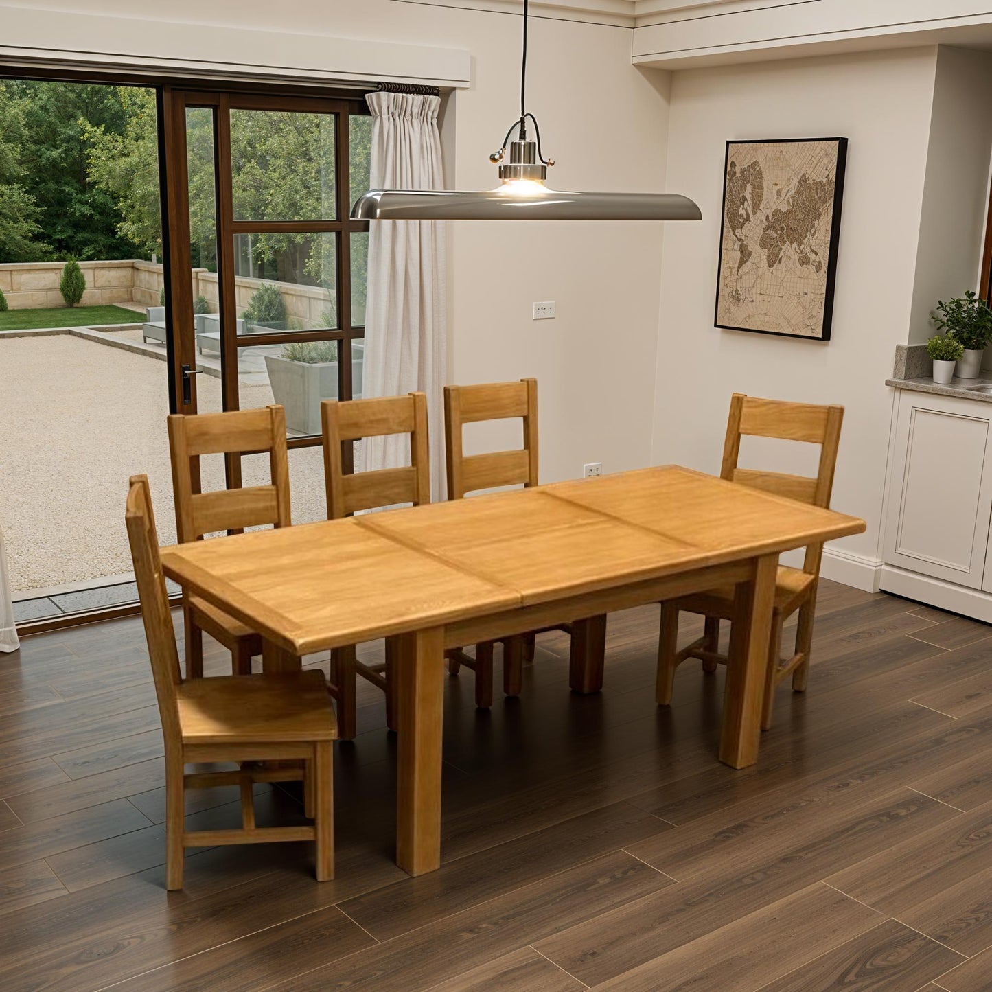 Oscar Extendable Dining Table - Oak