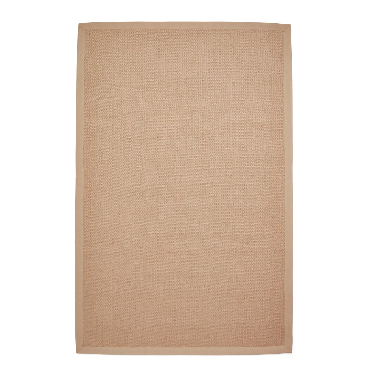 Portland Jute Rug - Beige w/ Beige Border