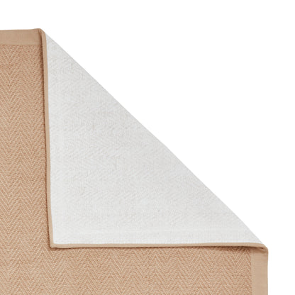 Portland Jute Rug - Beige w/ Beige Border