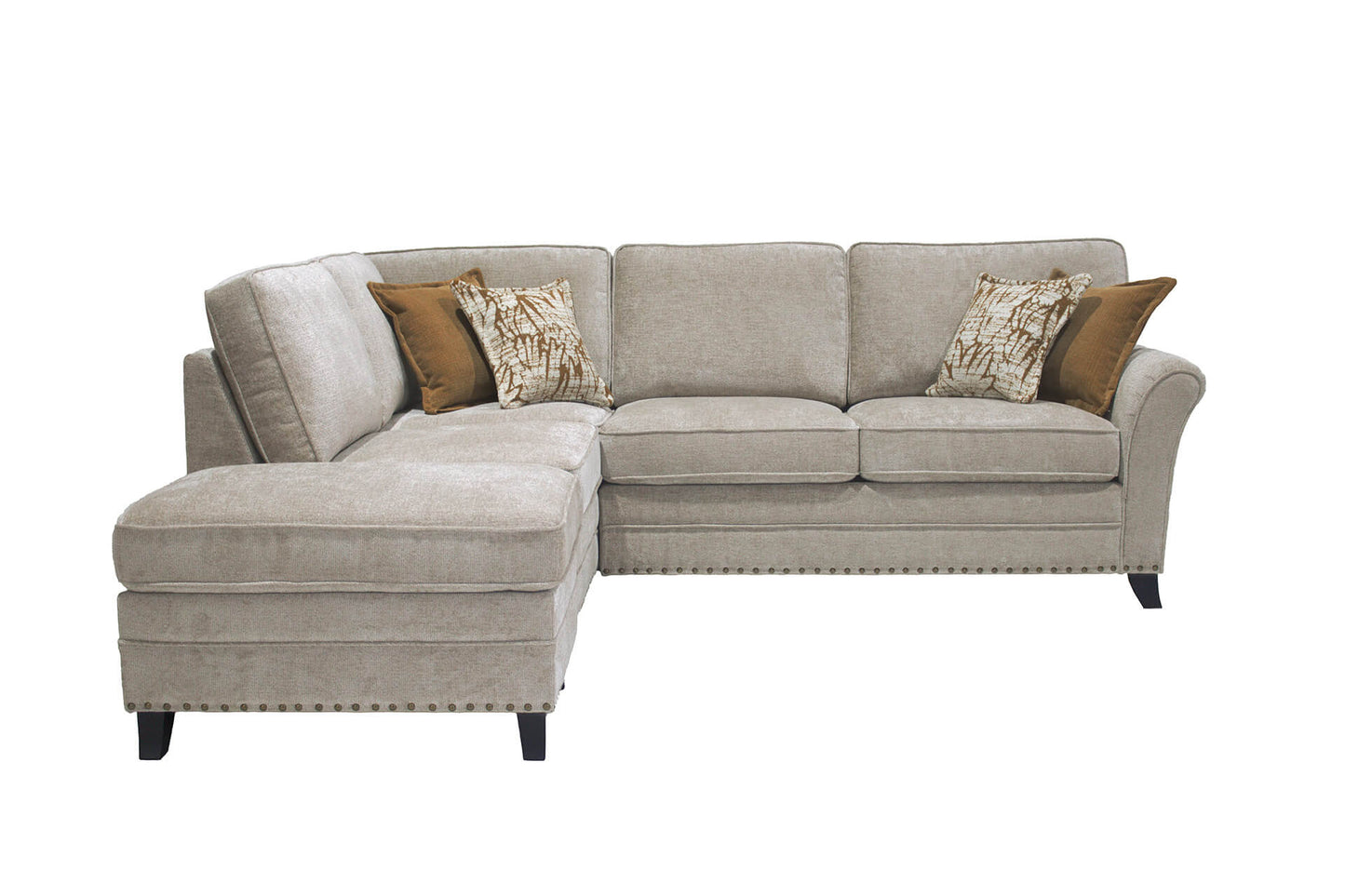 Pippa Corner Couch - Mink