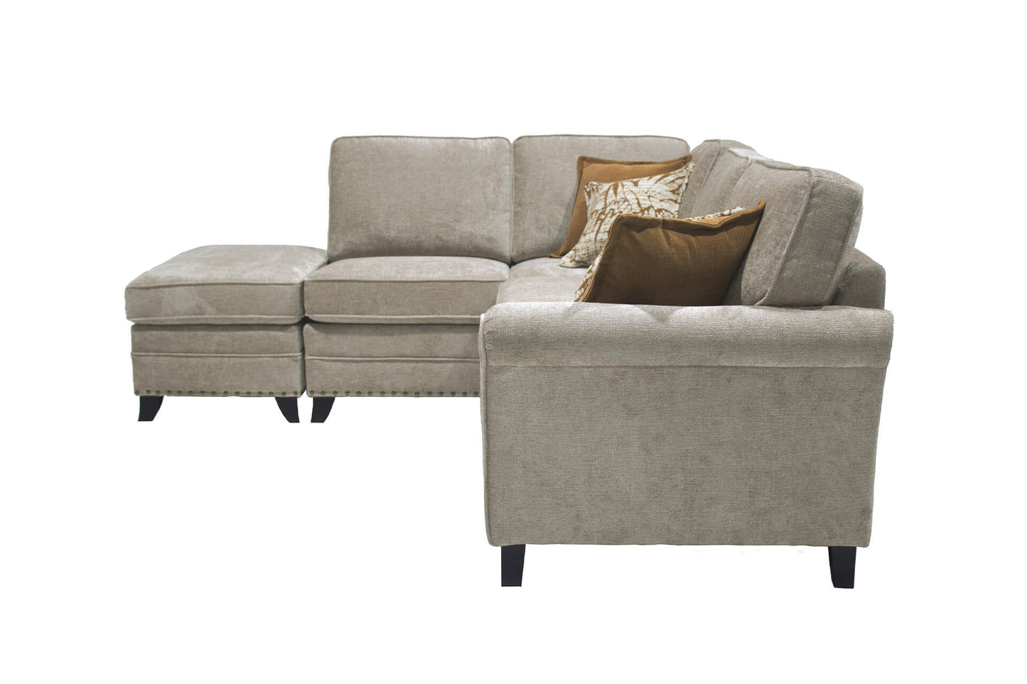 Pippa Corner Couch - Mink