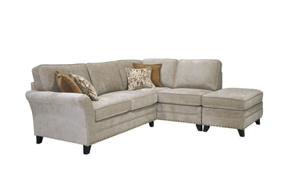 Pippa Corner Couch - Mink