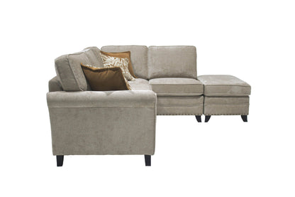 Pippa Corner Couch - Mink