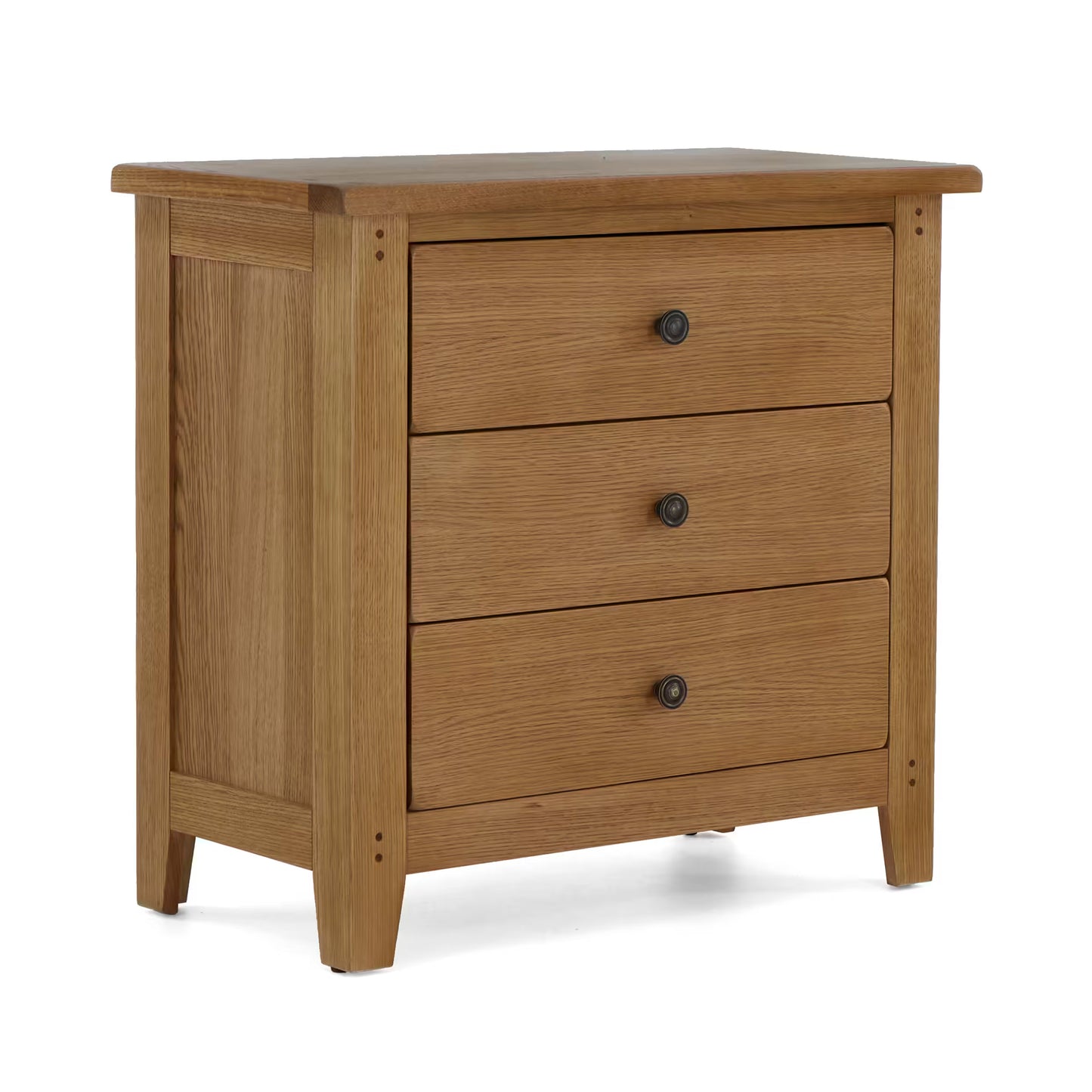 Burford 3 Drawer Chest - Oak