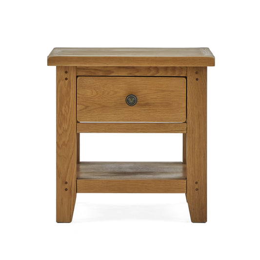 Burford Lamp Table - Oak