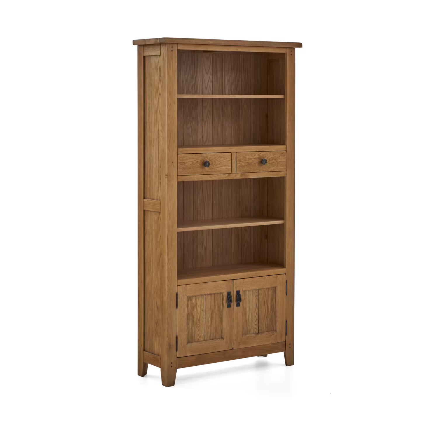 Burford Bookcase - Oak - Multiple Sizes