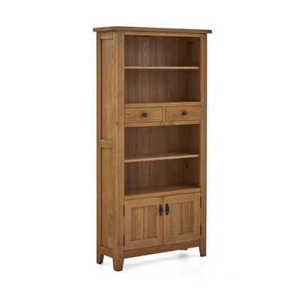 Burford Bookcase - Oak - Multiple Sizes