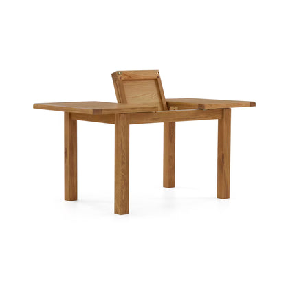 Burford Compact Butterfly Extendable Dining Table - Oak