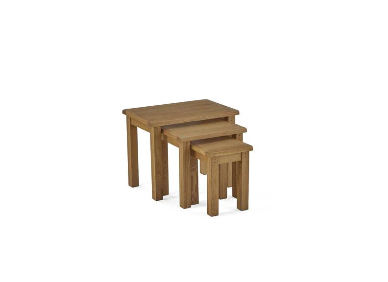 Burford Nest of Tables - Oak