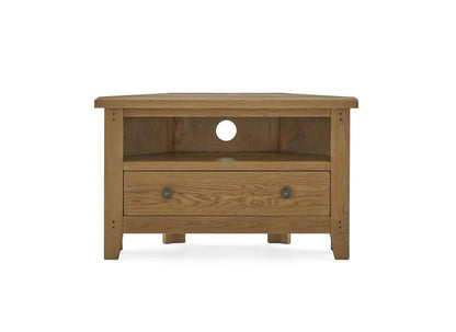Burford Corner TV Unit - Oak - Multiple Sizes