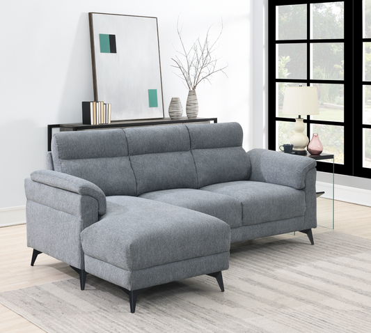 Roxy Sectional - Grey LHF