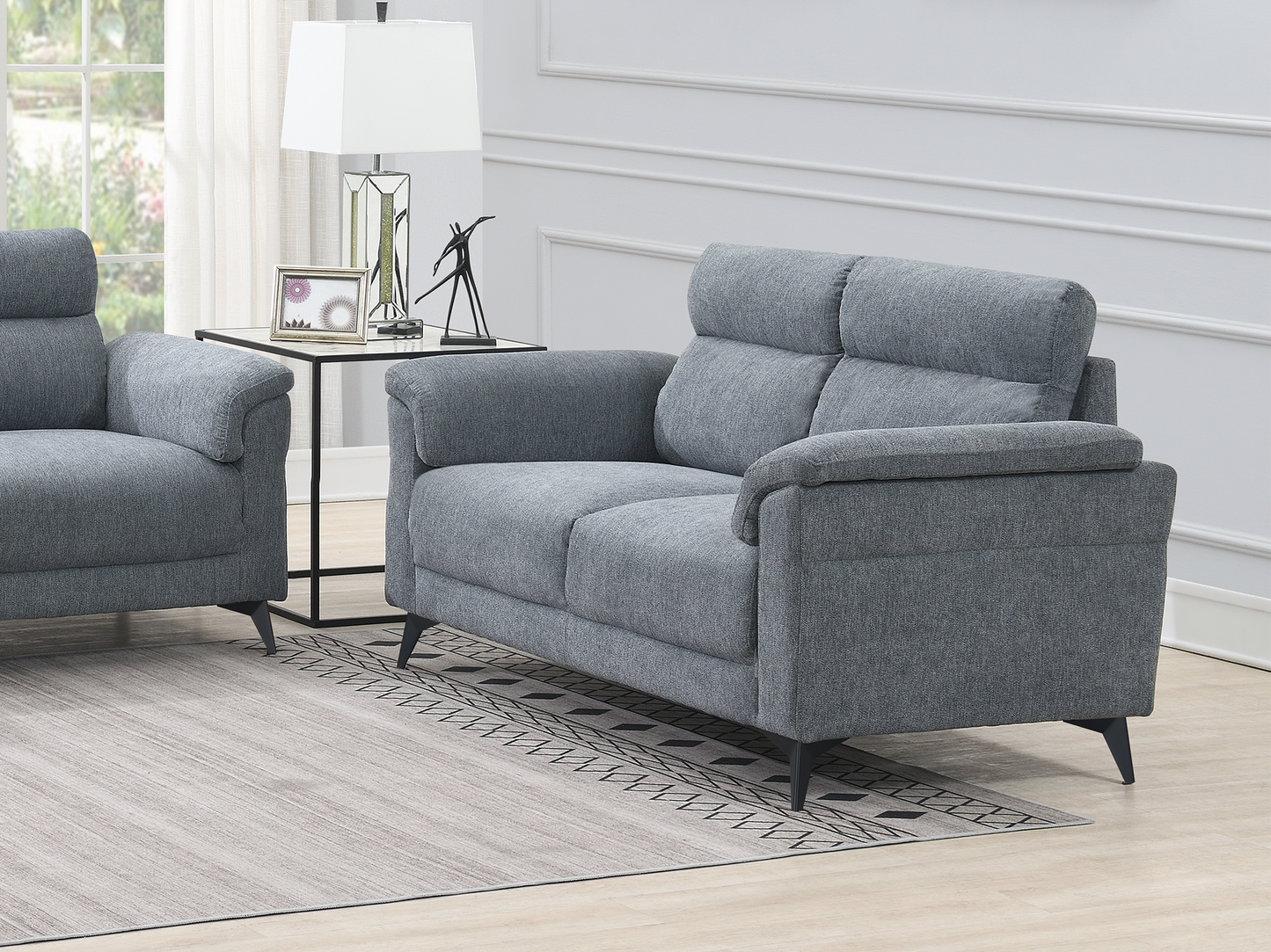 Roxy 2 Seater - Grey