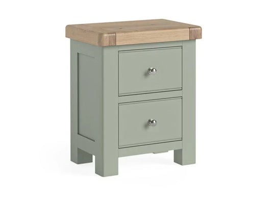 Salcombe Bedside Locker - Sage