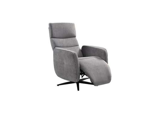 Emma Swivel Chair - Grey